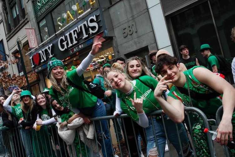 St Patrick's Day Parade New York