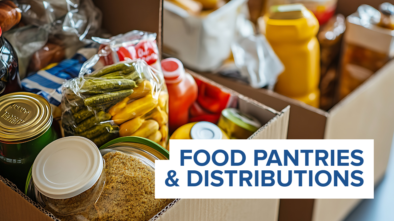 Food pantries and distributions
