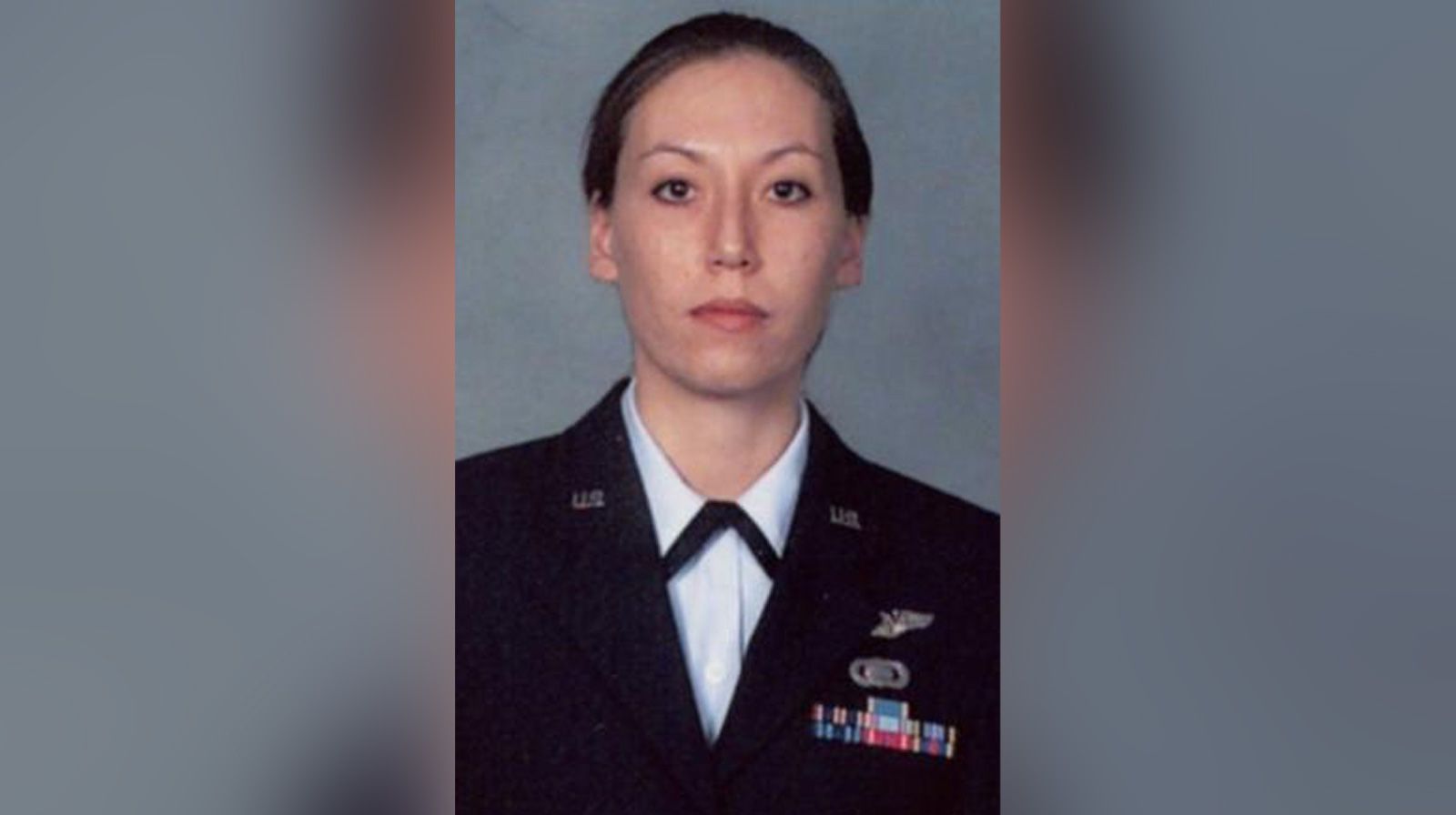 This image shows former Air Force intelligence specialist Monica Witt.