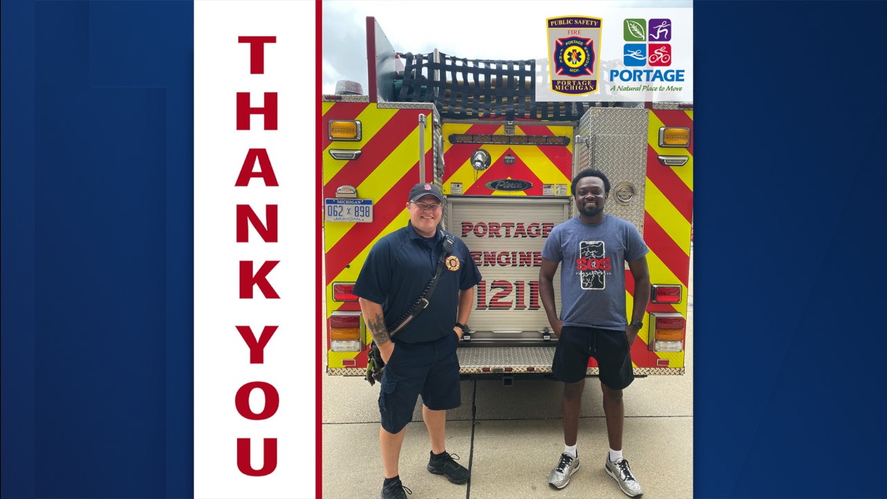 Cedric Figures Amazon driver saves Portage man from fire.jpg