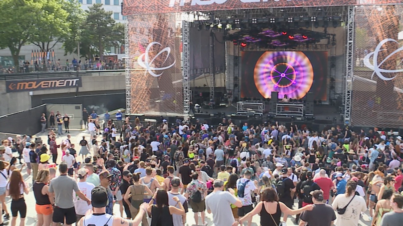 Detroit Movement Festival stage
