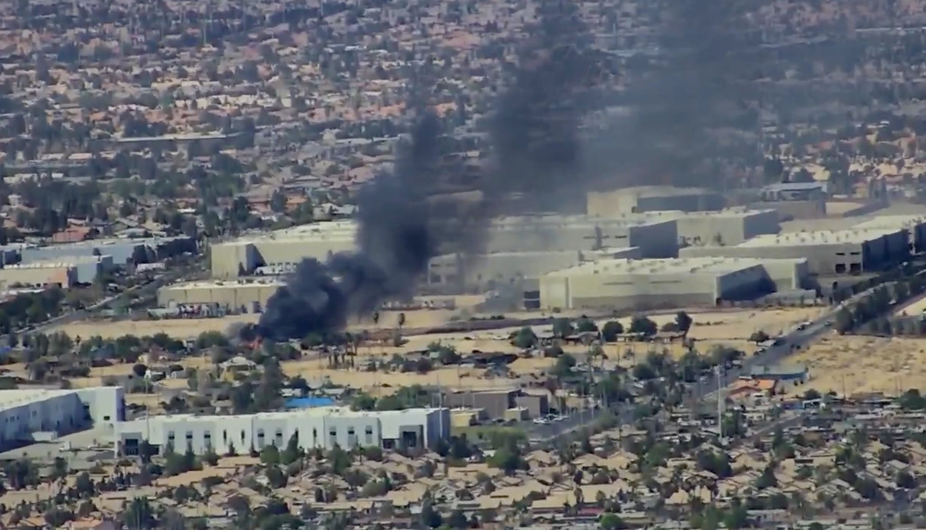 Fire in North Las Vegas