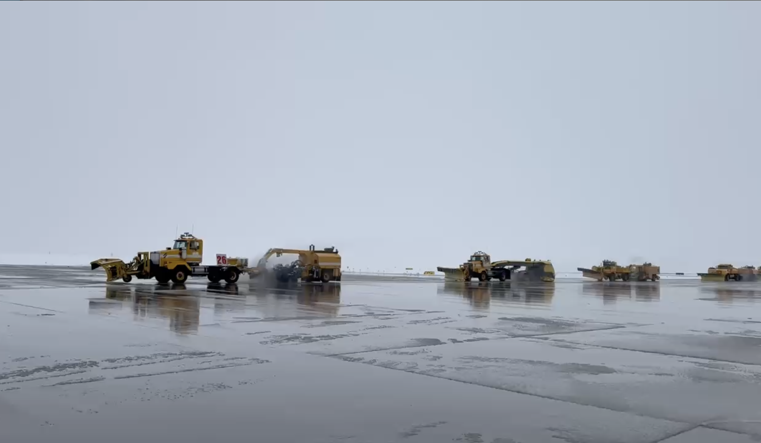 Airport snow operations