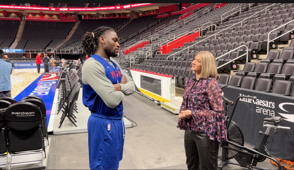 Jeanna Trotman and Isaiah Stewart