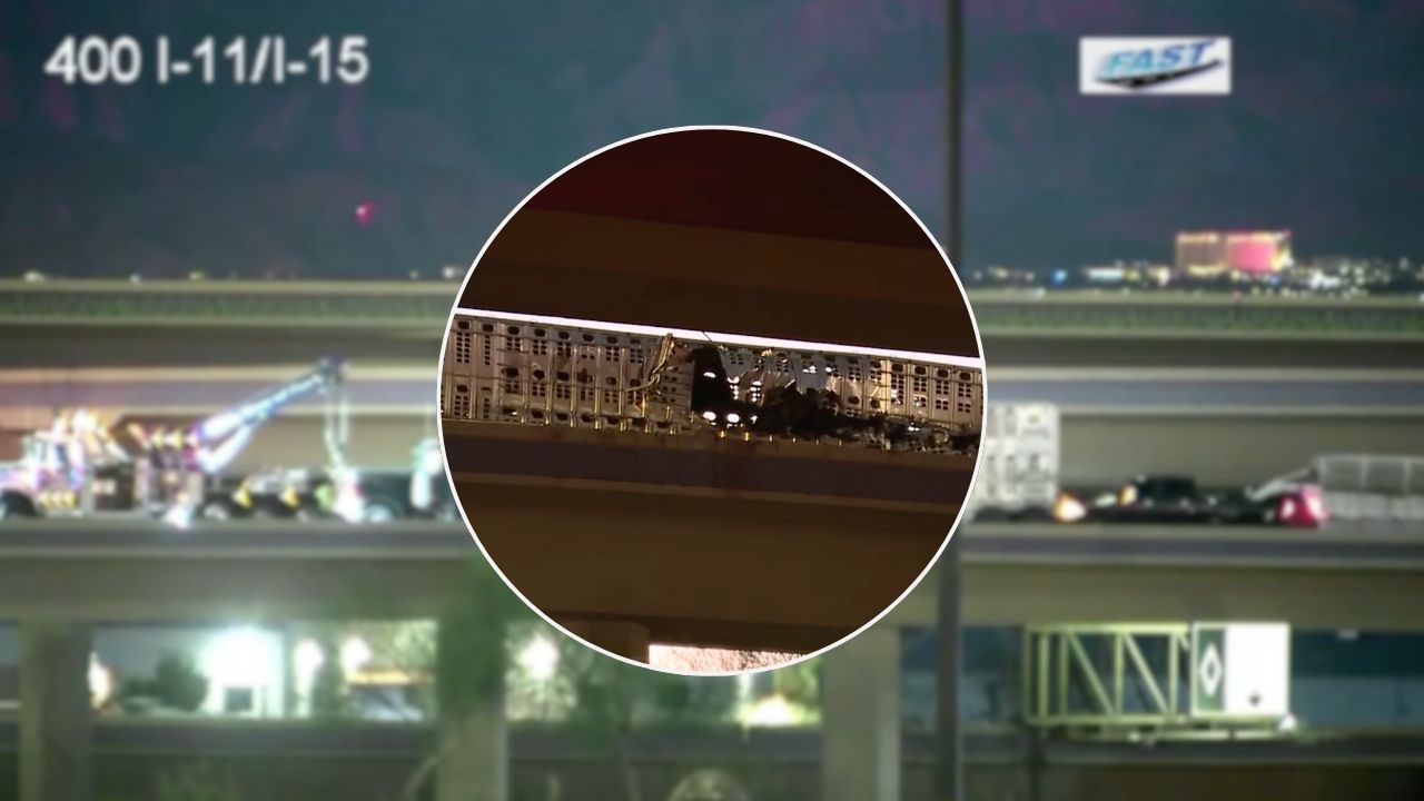 Cattle truck overturns 