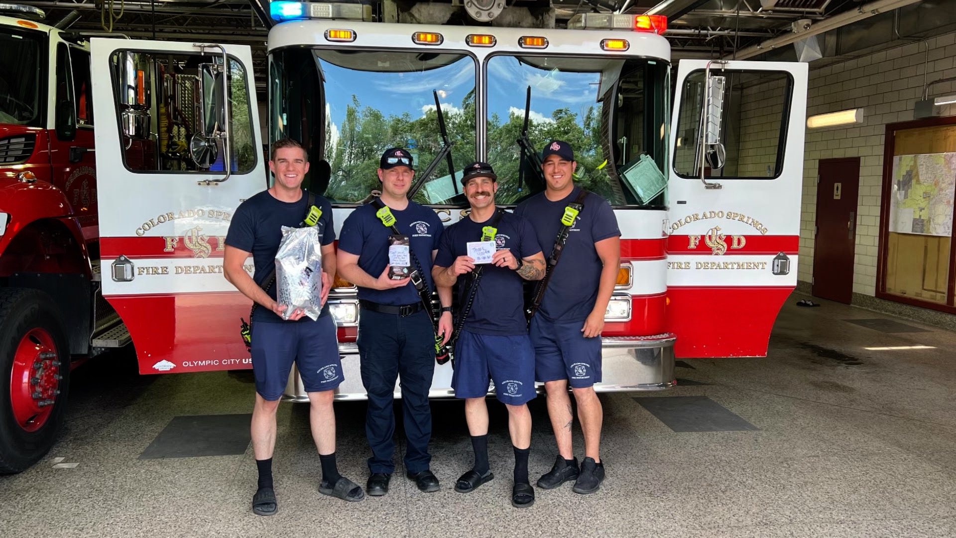 Local Starbucks manager paying it forward to CSFD firefighters after they saved her home