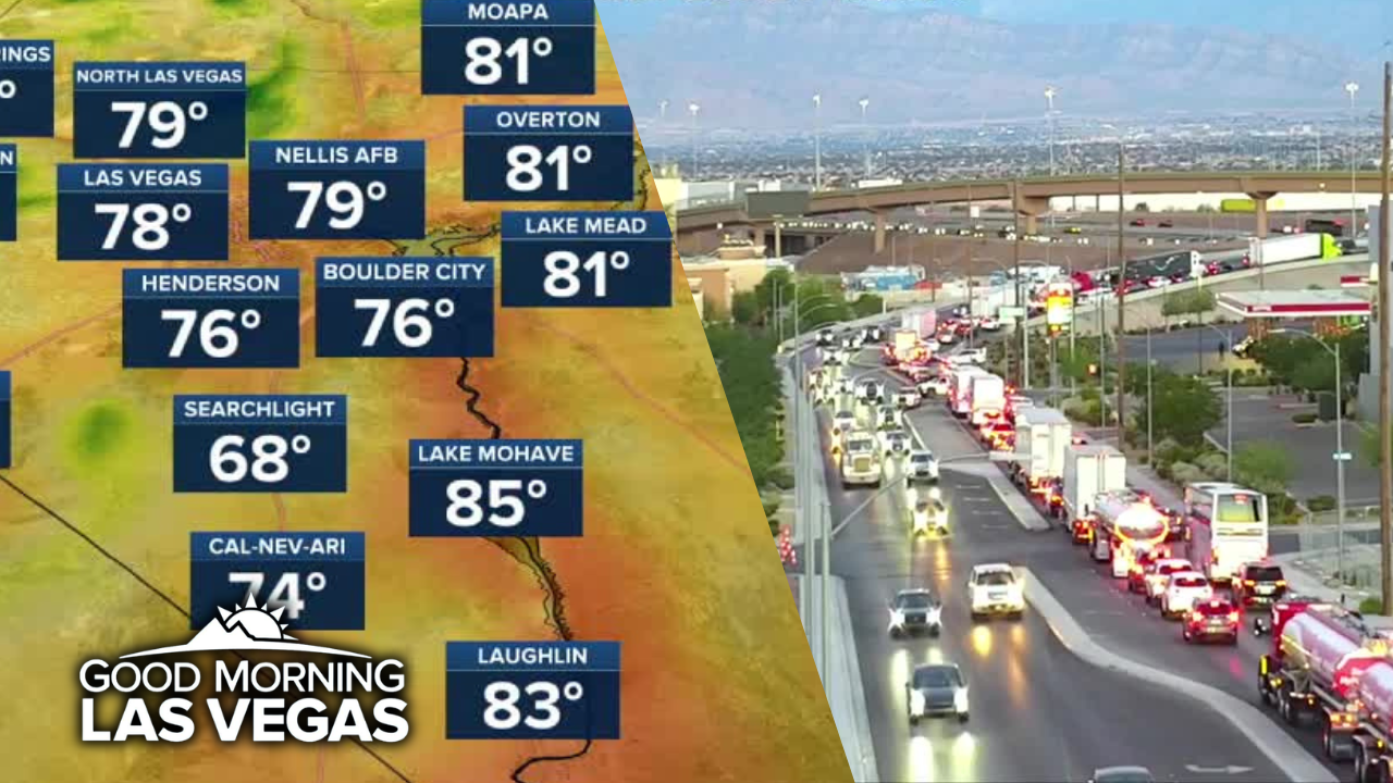 Good Morning, Las Vegas: EDC traffic causing early morning slowdowns, overnight winds bring Monday cooldown