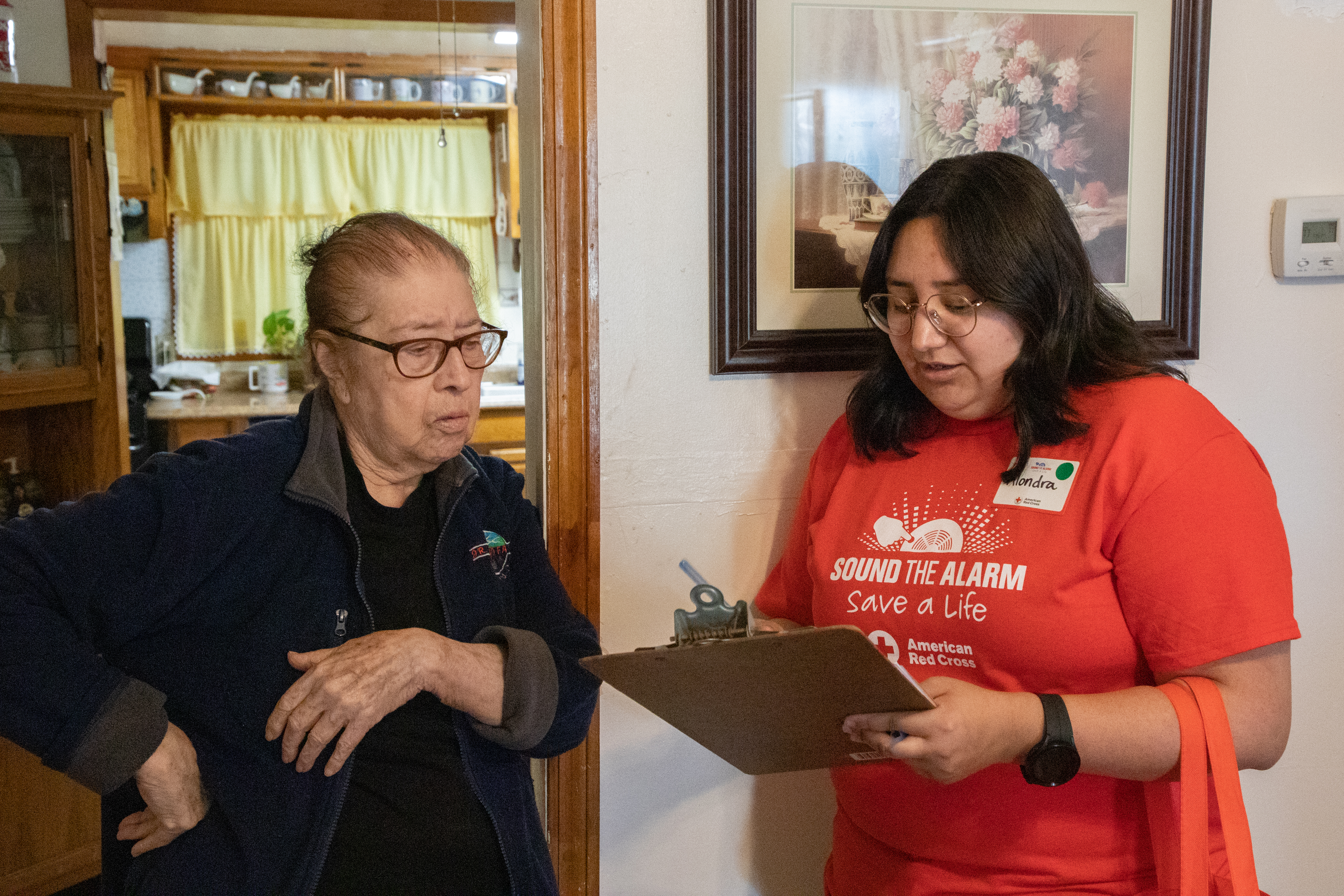 Red Cross Sound The Alarm event in Delano