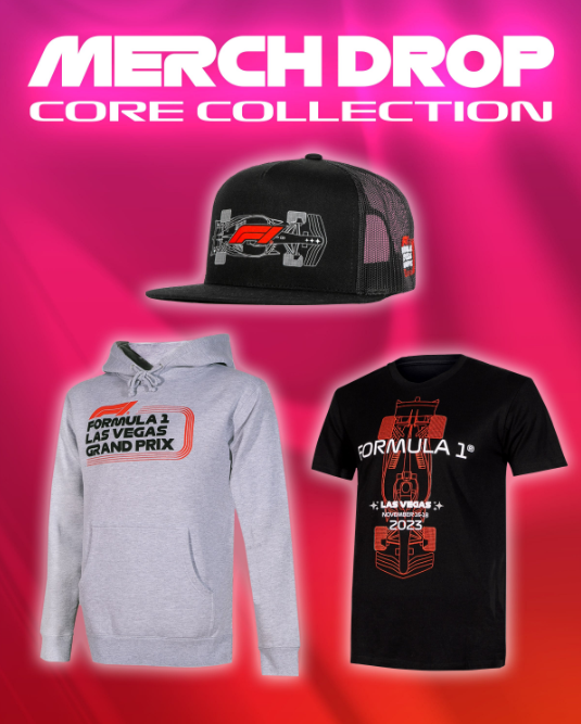 F1 does merch drop ahead of Las Vegas Grand Prix