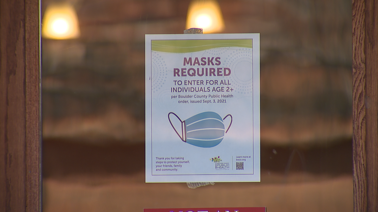 Boulder County mask mandate