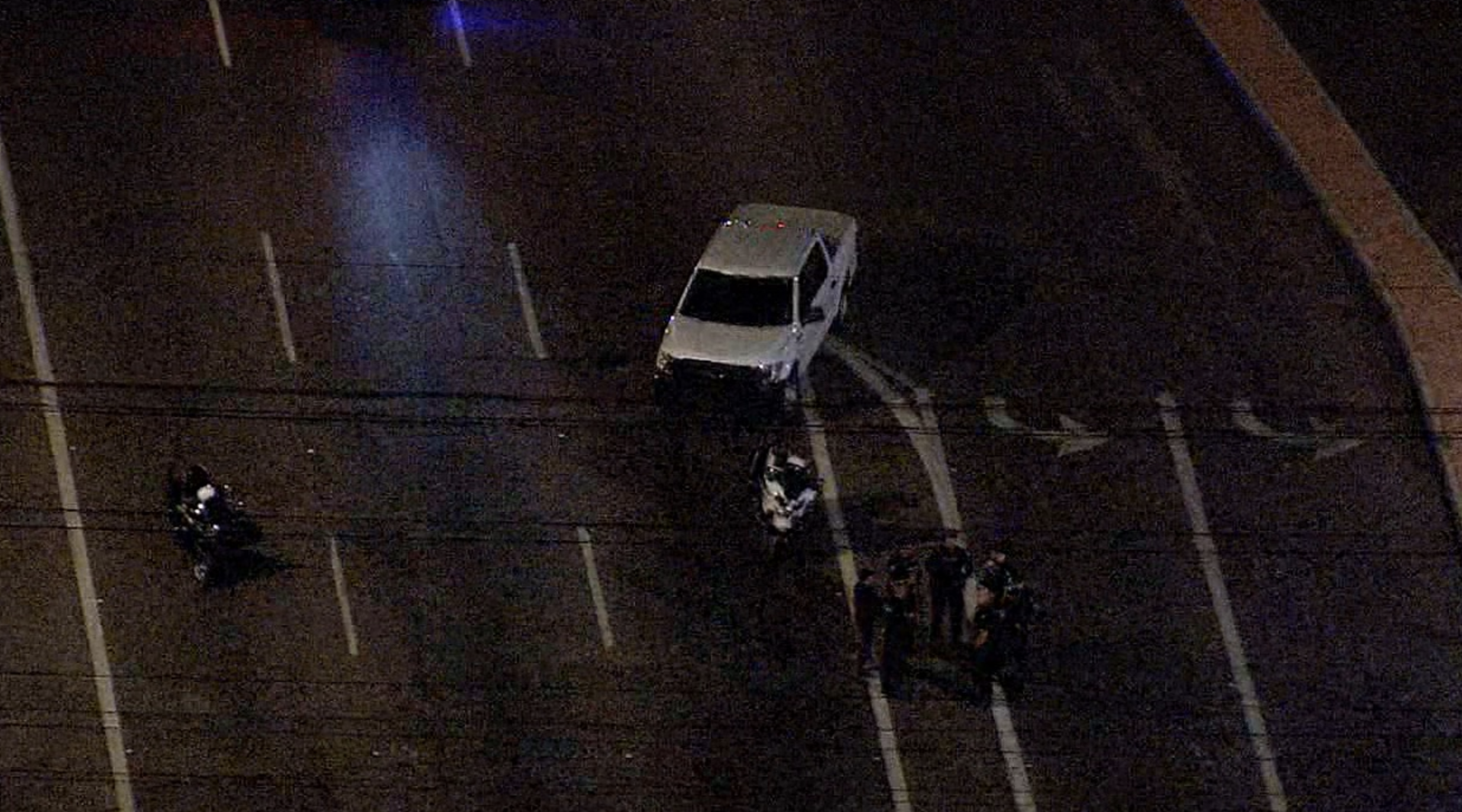 Fatal vehicle vs pedestrian crash near 91st and Olive avenues