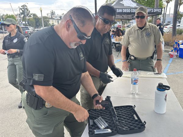San Diego Sheriff Gun Safety Event 8.23