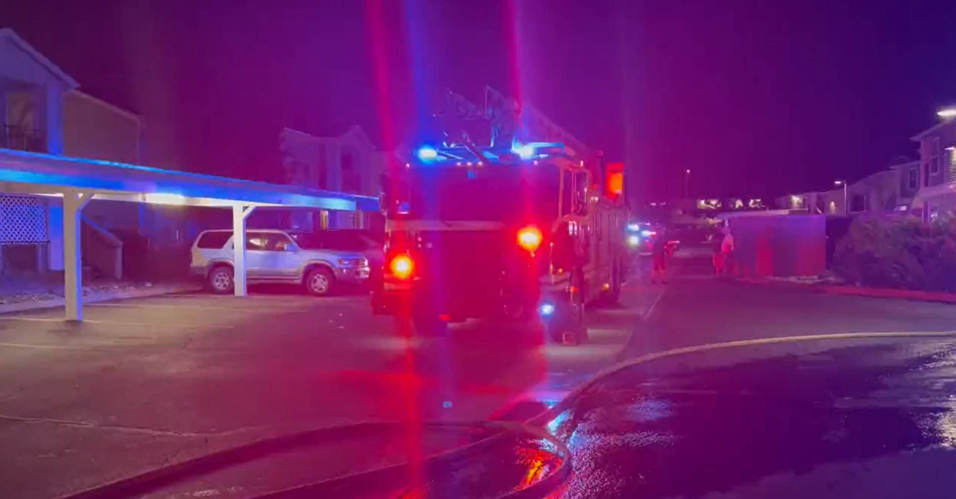 Fountain Springs Apartments Fire