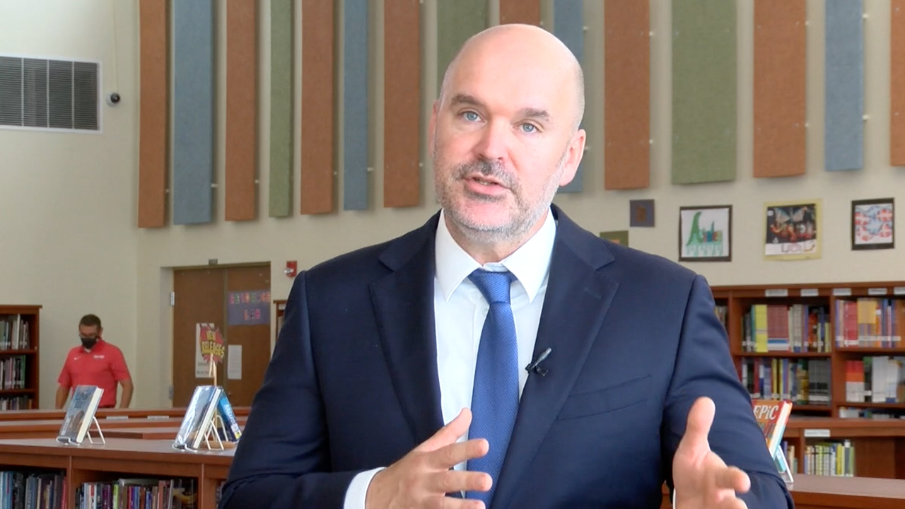 Dr. David Moore, superintendent of Indian River County school