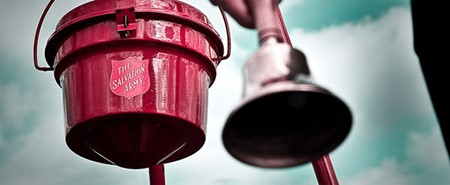 Red kettle, bell