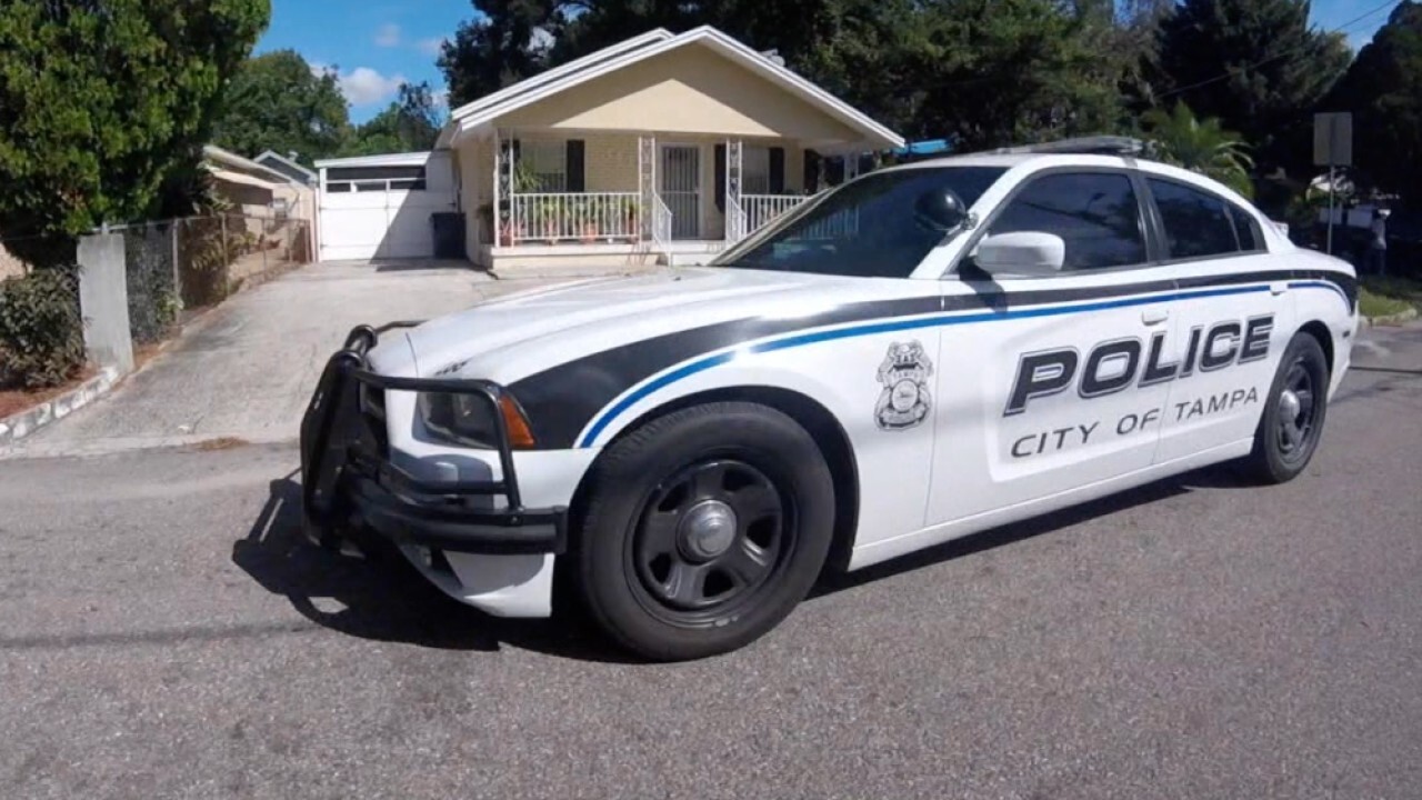 Tampa police car