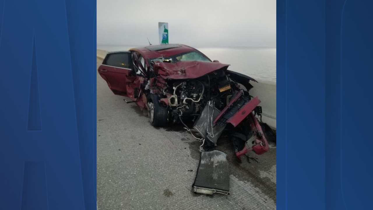 Fatal crash on Howard Frankland Bridge
