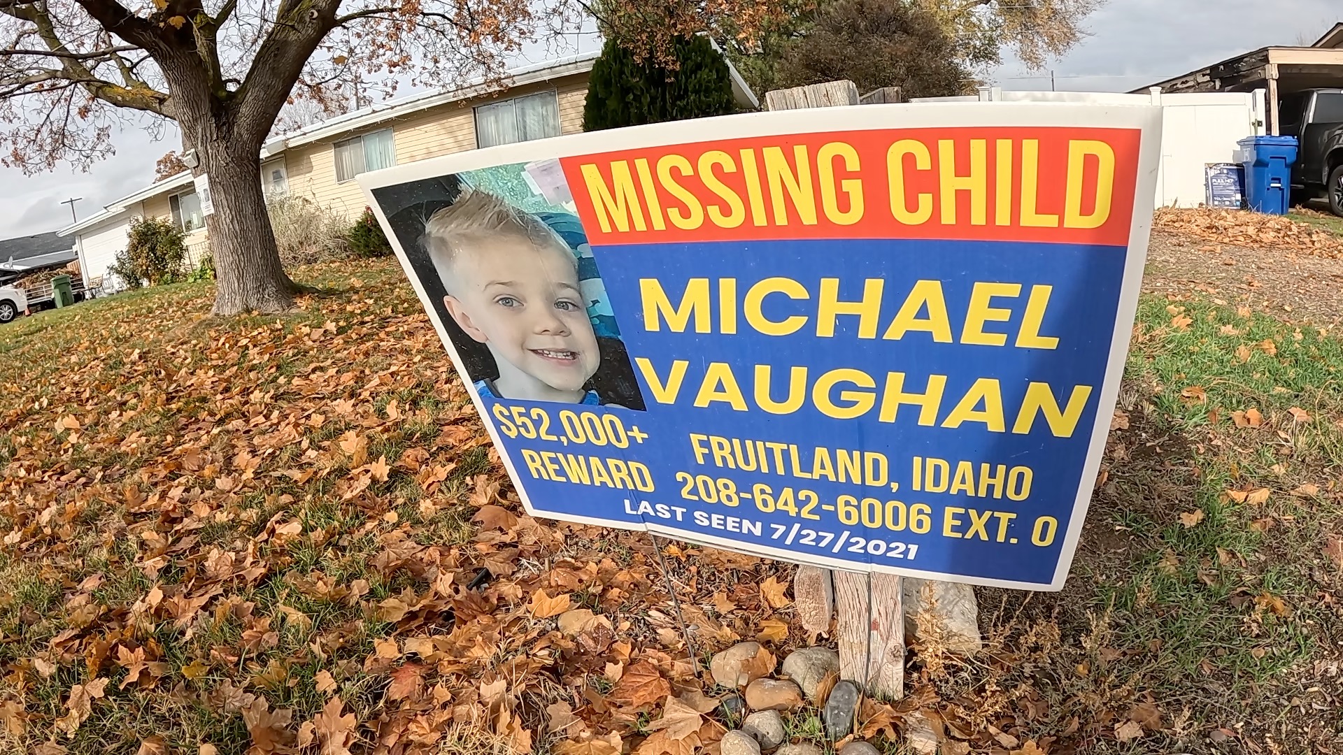 Michael Vaughan Missing Child Poster
