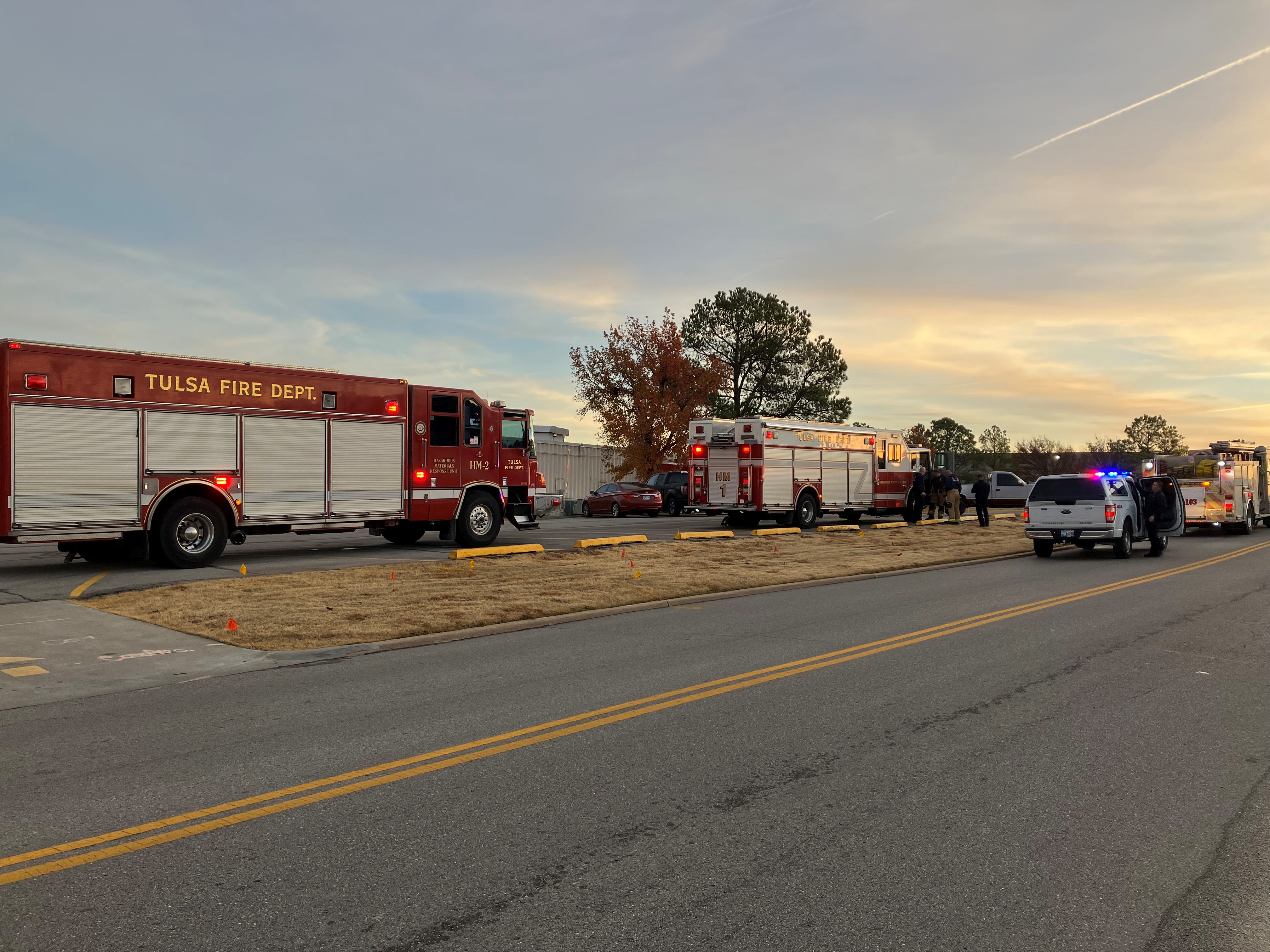 PHOTO: Business evacuated in midtown Tulsa 