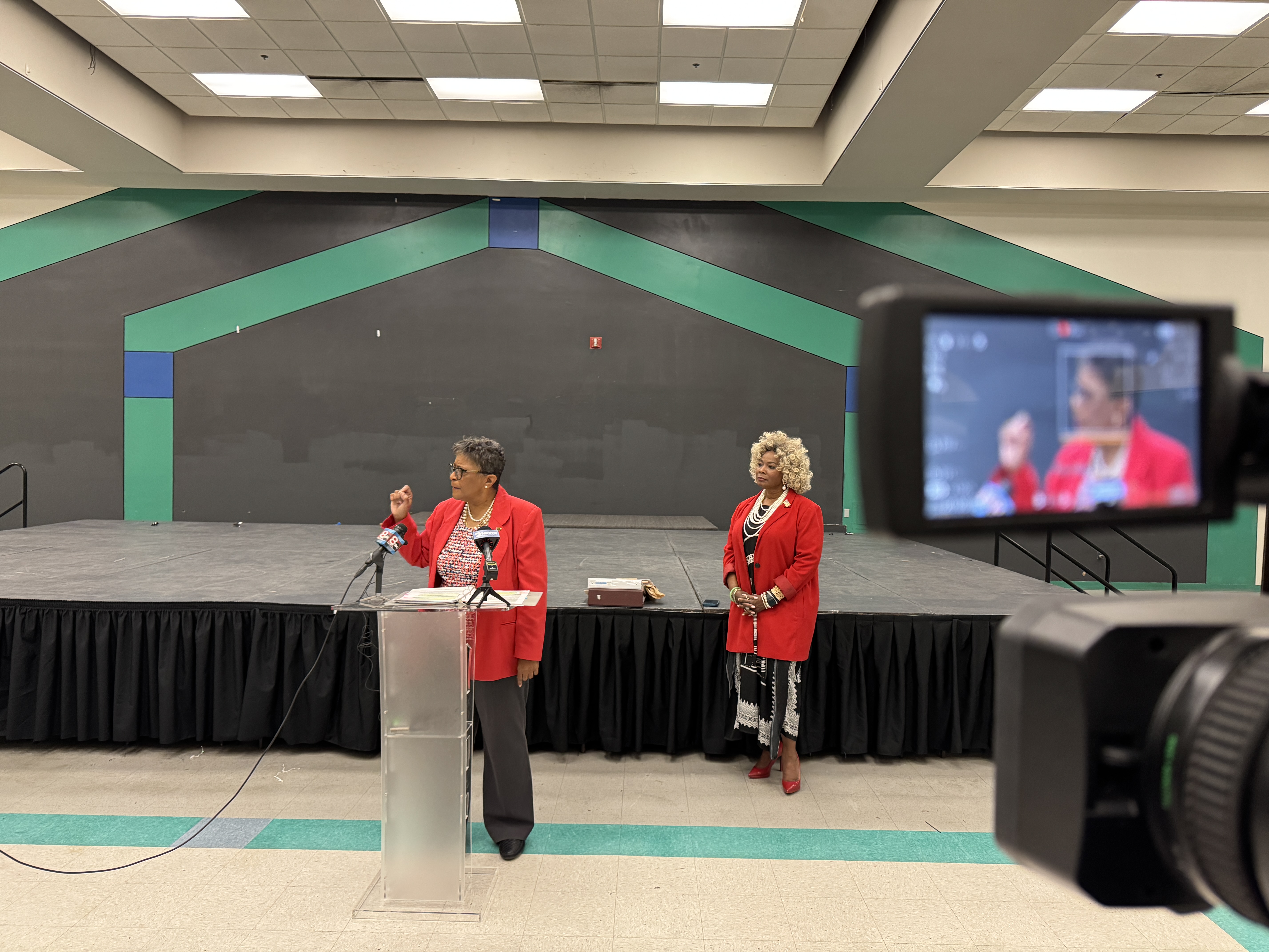 Marshall and Ashley Press conference