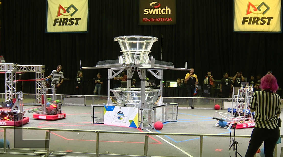 FIRST Robotics Competition at the Thomas & Mack Center 