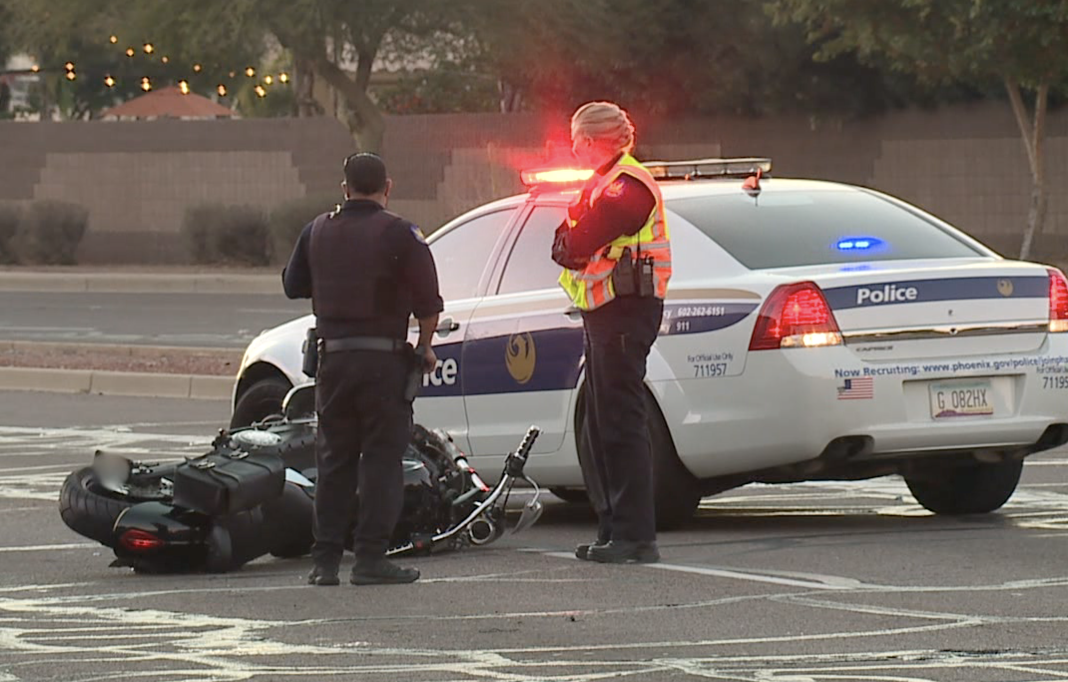 Motorcycle crash 7th Avenue and Greenway 2-2-20