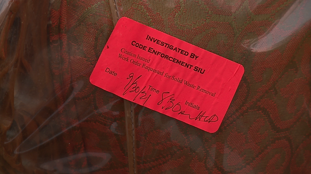 Neighbor in the original Northwood neighborhood cites improper garbage disposal