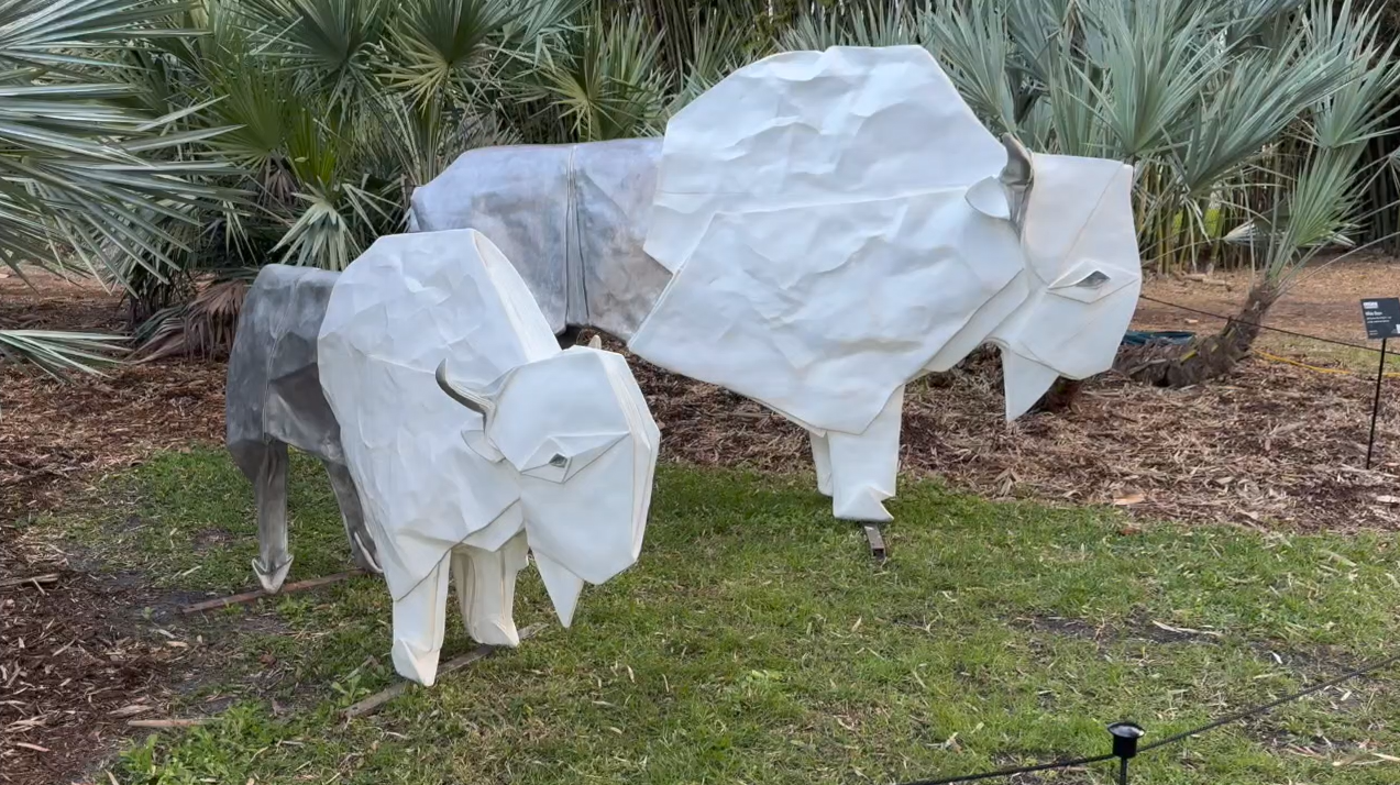 Origami at Mounts Botanical Garden in West Palm Beach on Jan. 5, 2024.PNG