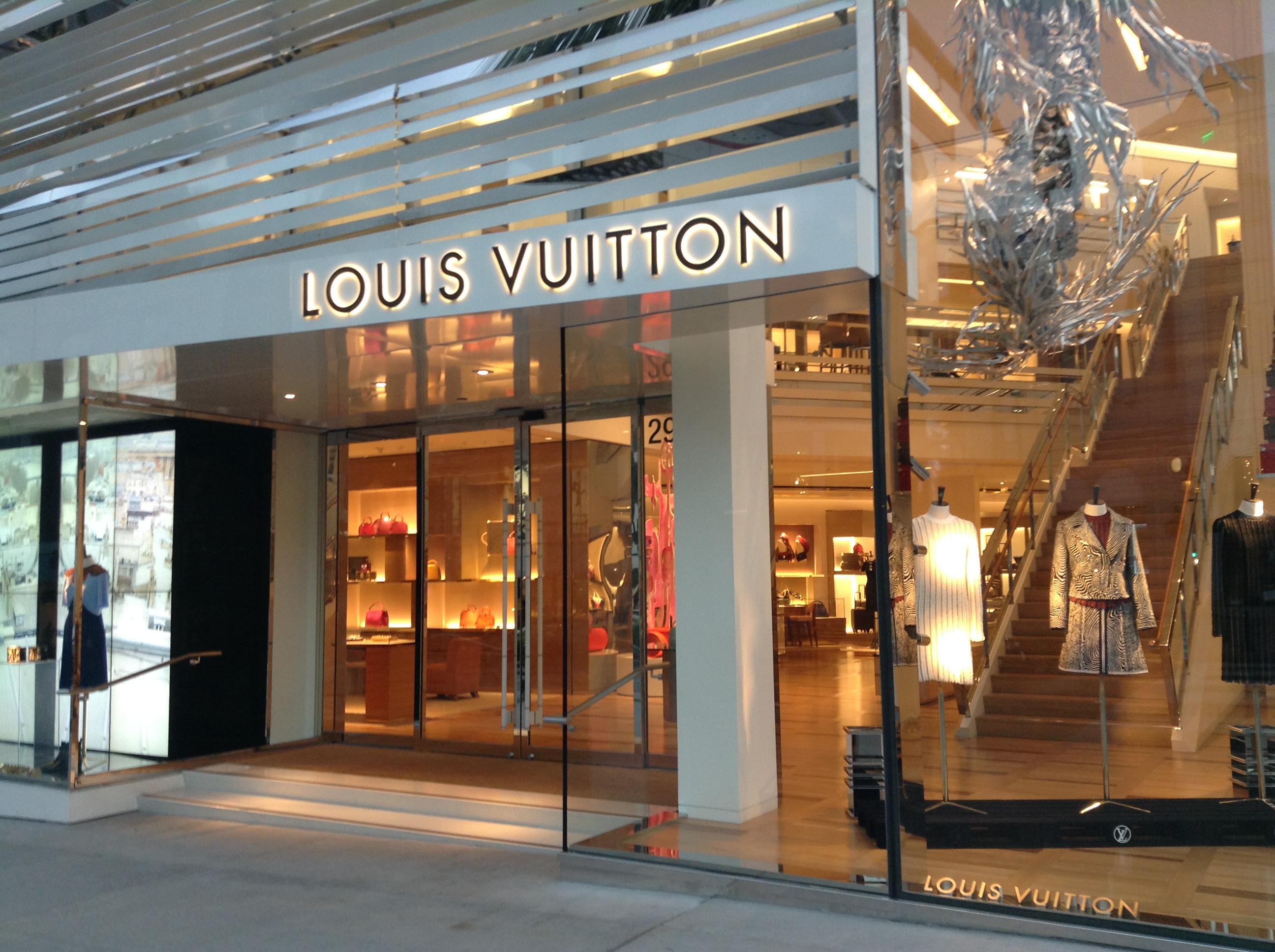 Louis Vuitton store