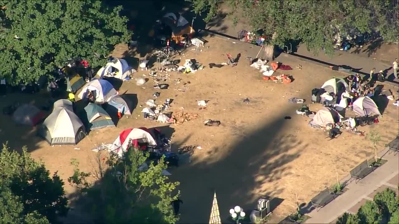Lincoln Park Denver homeless sweep 3_July 29 2020