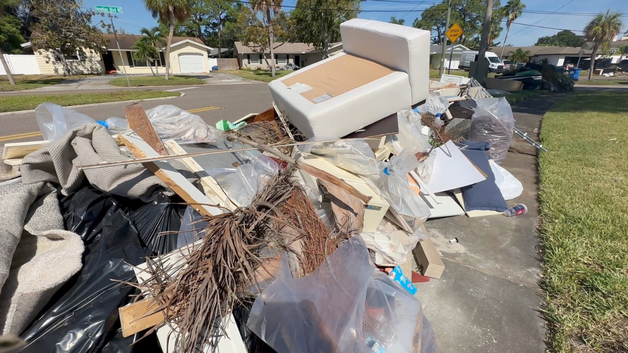 Shore Acres homeowners began to rebuild work through insurance claims after Hurricane Idalia