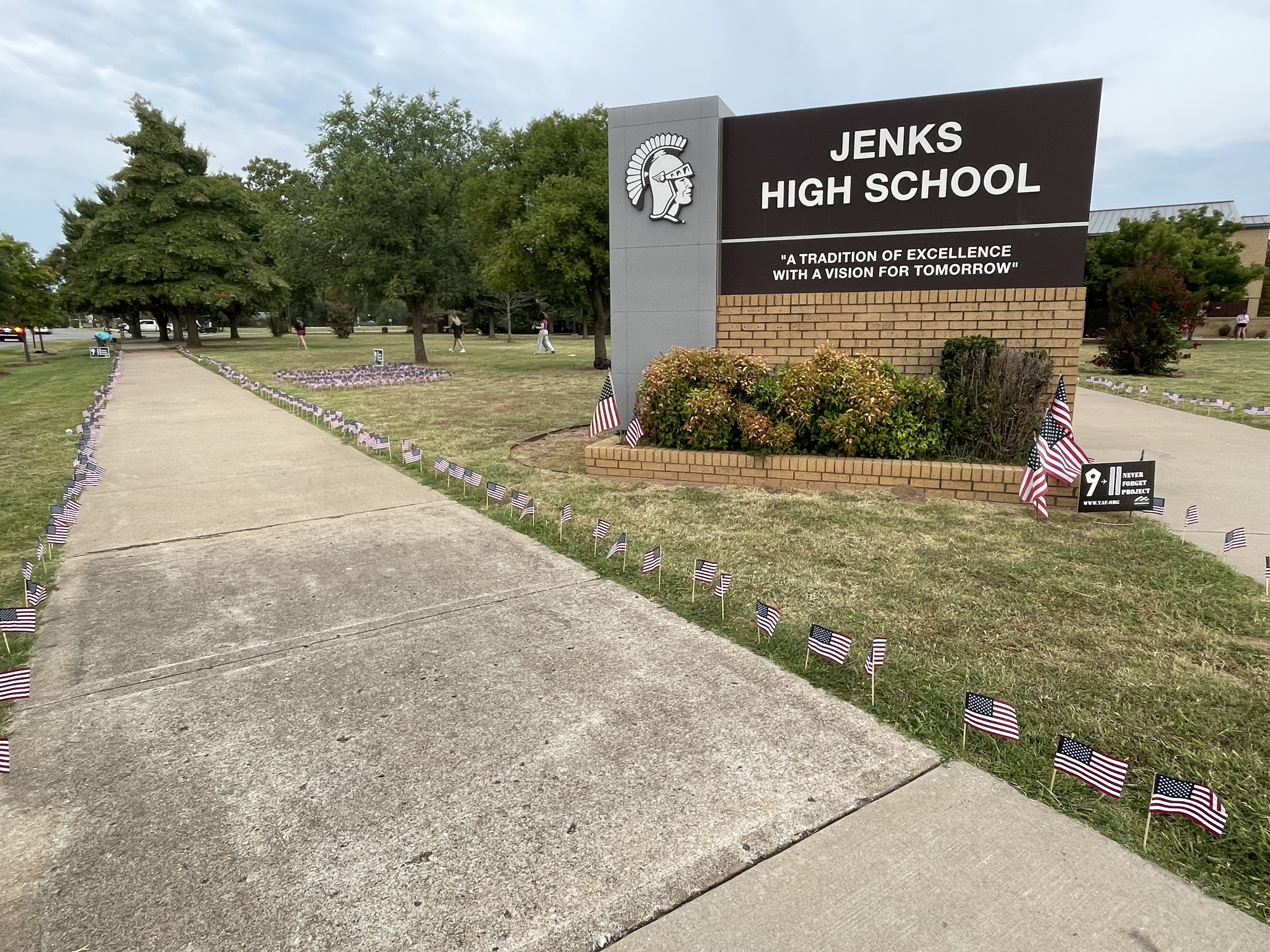 Jenks 9/11 ceremony 