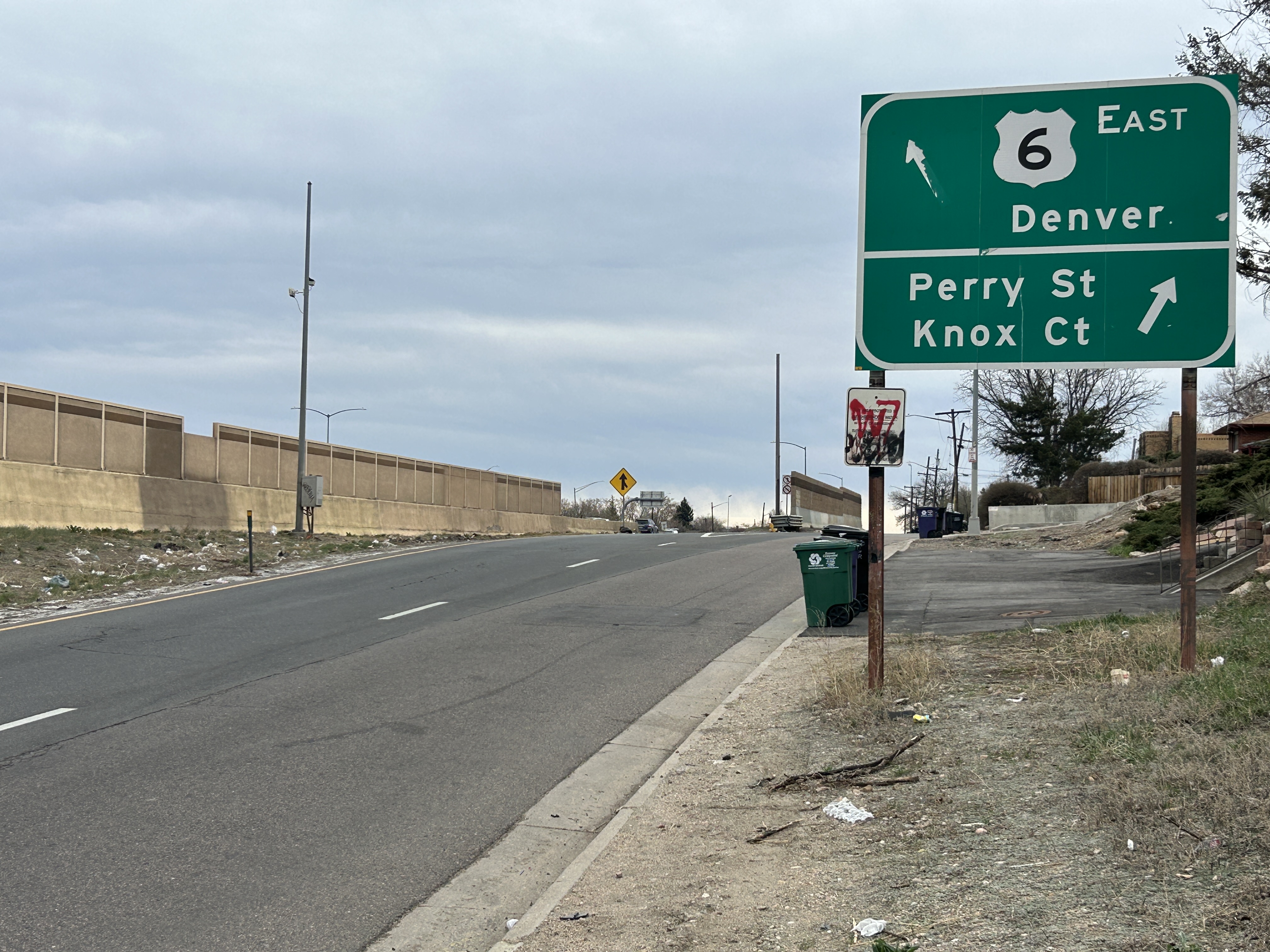 Sheridan ramp to 6th Ave