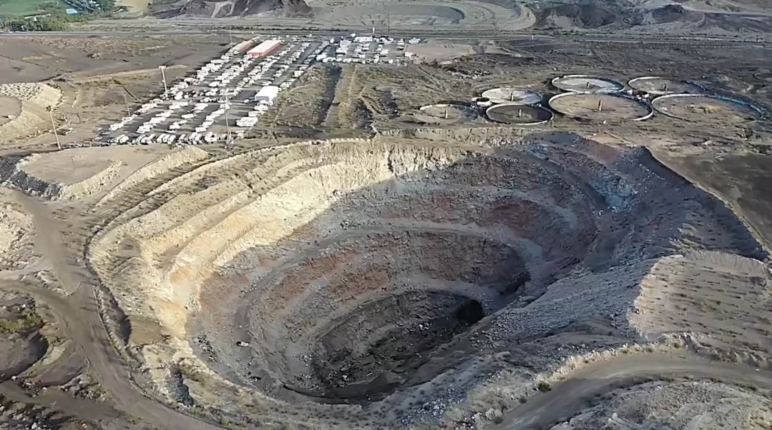 Three Kids Mine in Henderson, Nevada (Courtesy of Las Vegas Aerial Perspectives)