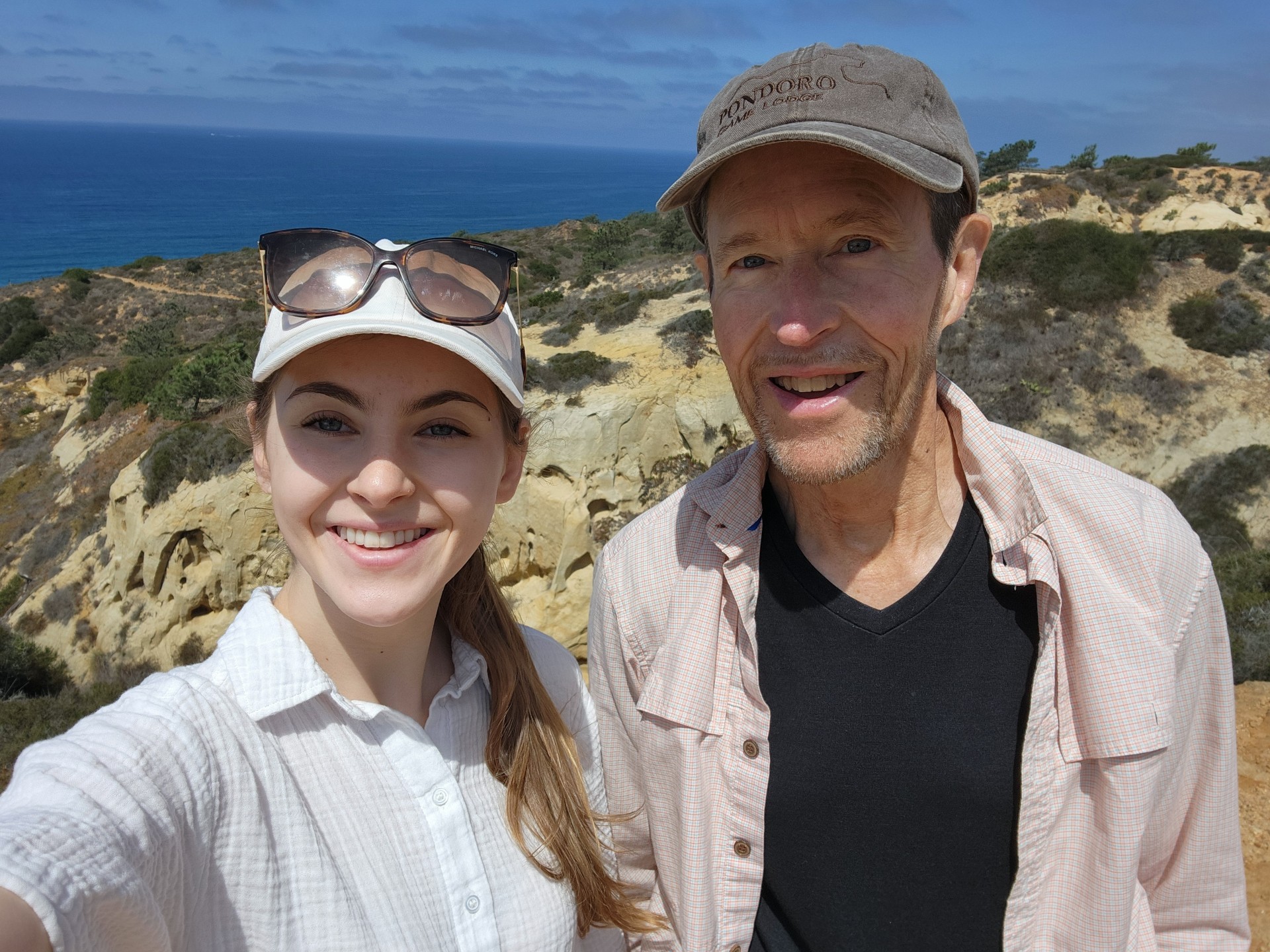 Fallen Officer Lauren Craven (left) pictured with her father David Craven (right).