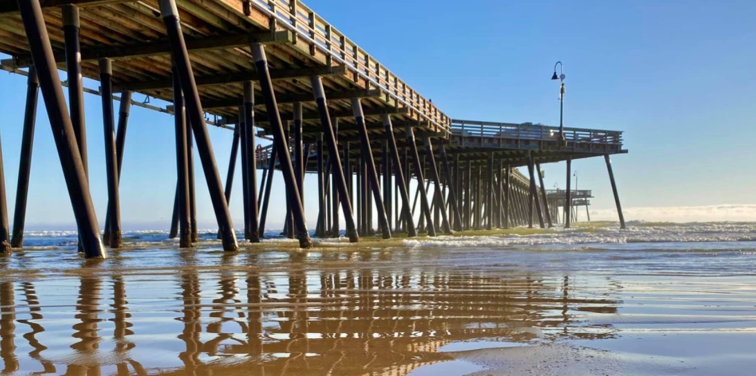 Under the Pismo Pier