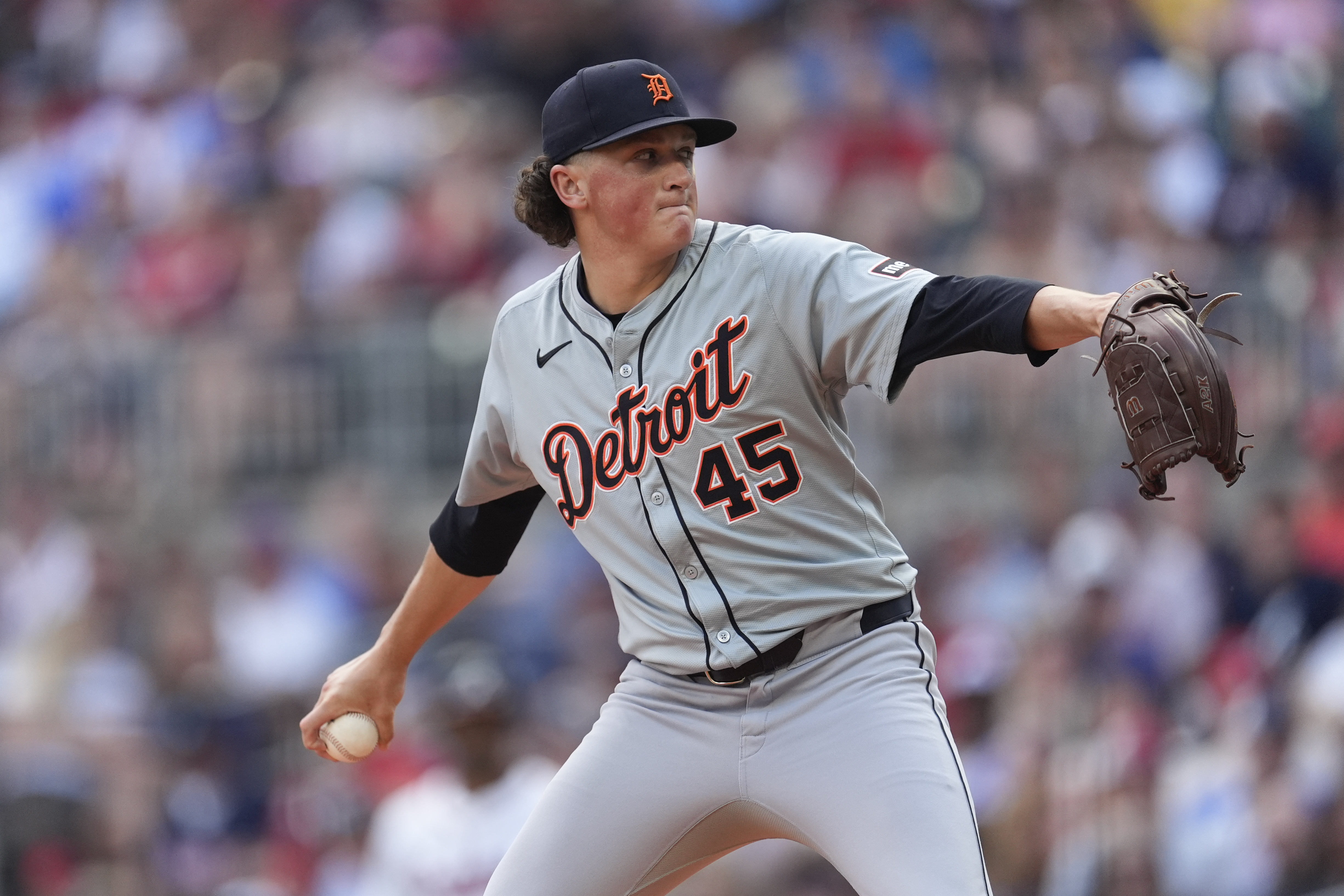 Tigers Braves Baseball
