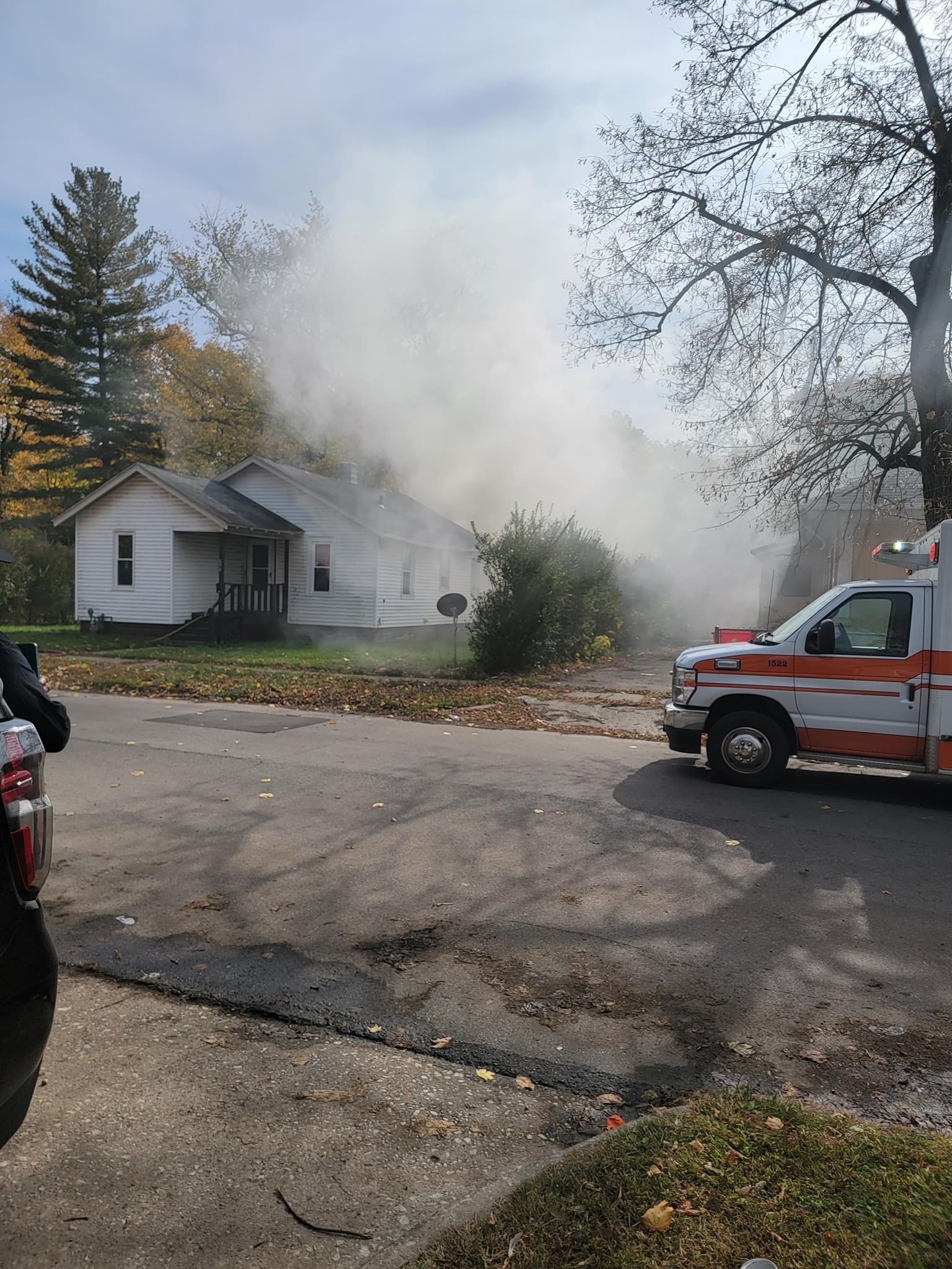 Benton Harbor Burning Home