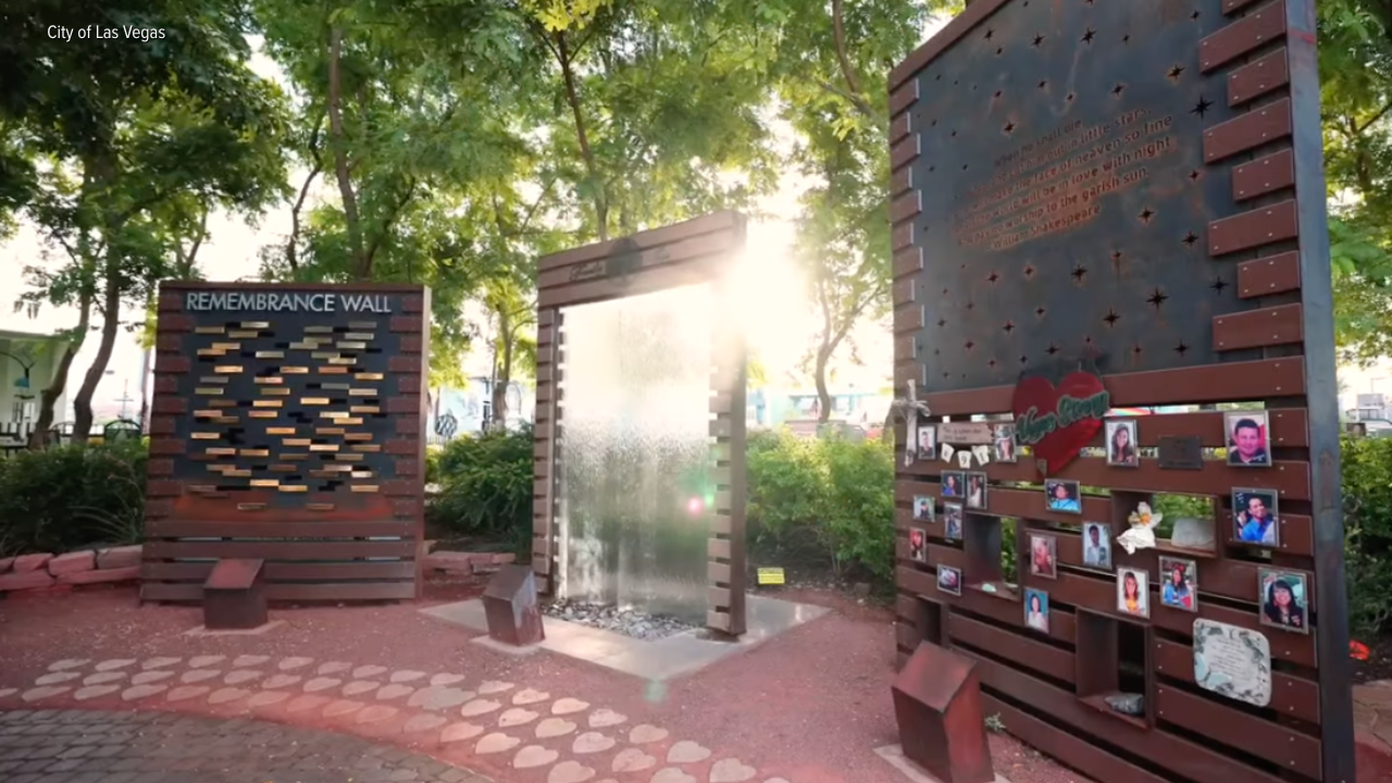 City of Las Vegas 1 October Healing Garden