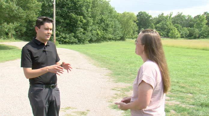 Brodie Myers and Crystal