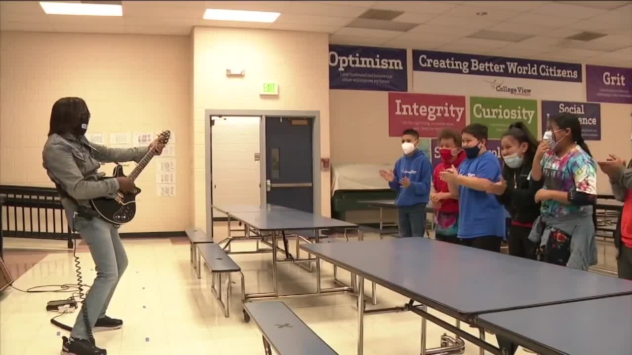 Kellindo Parker at Denver schools