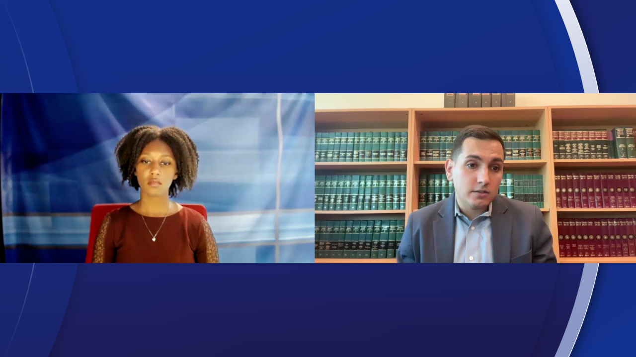 Hostage release interview