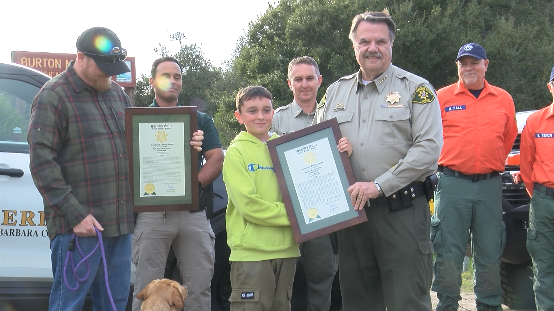 McClure family, Exceptional Civilian Award