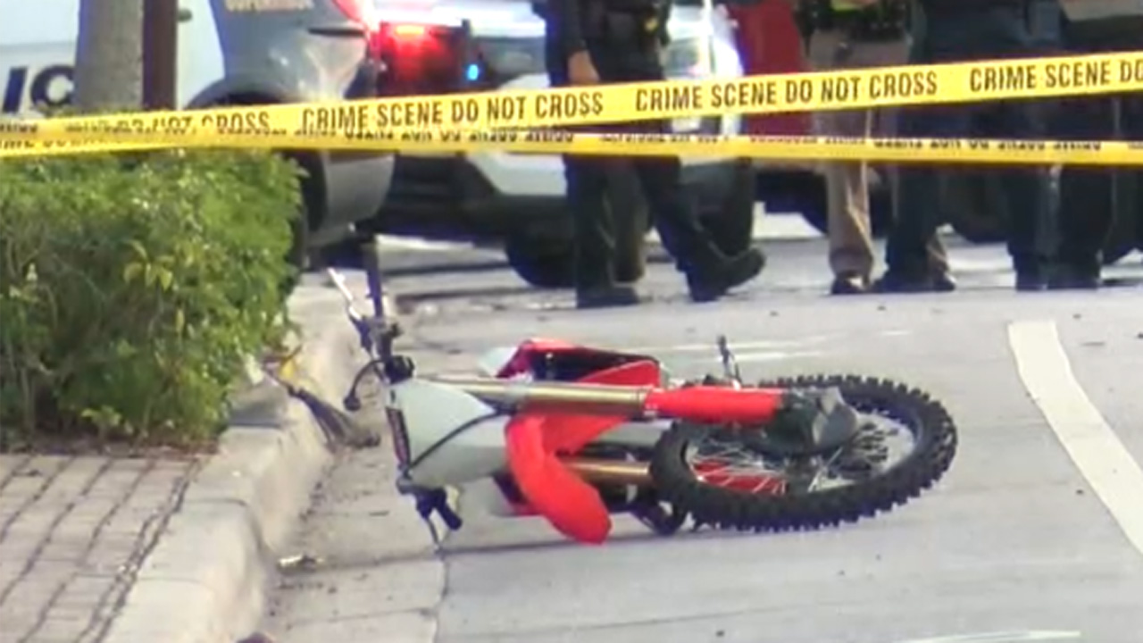 Boynton Beach police said a 13-year-old boy died Sunday afternoon during an attempted traffic stop.