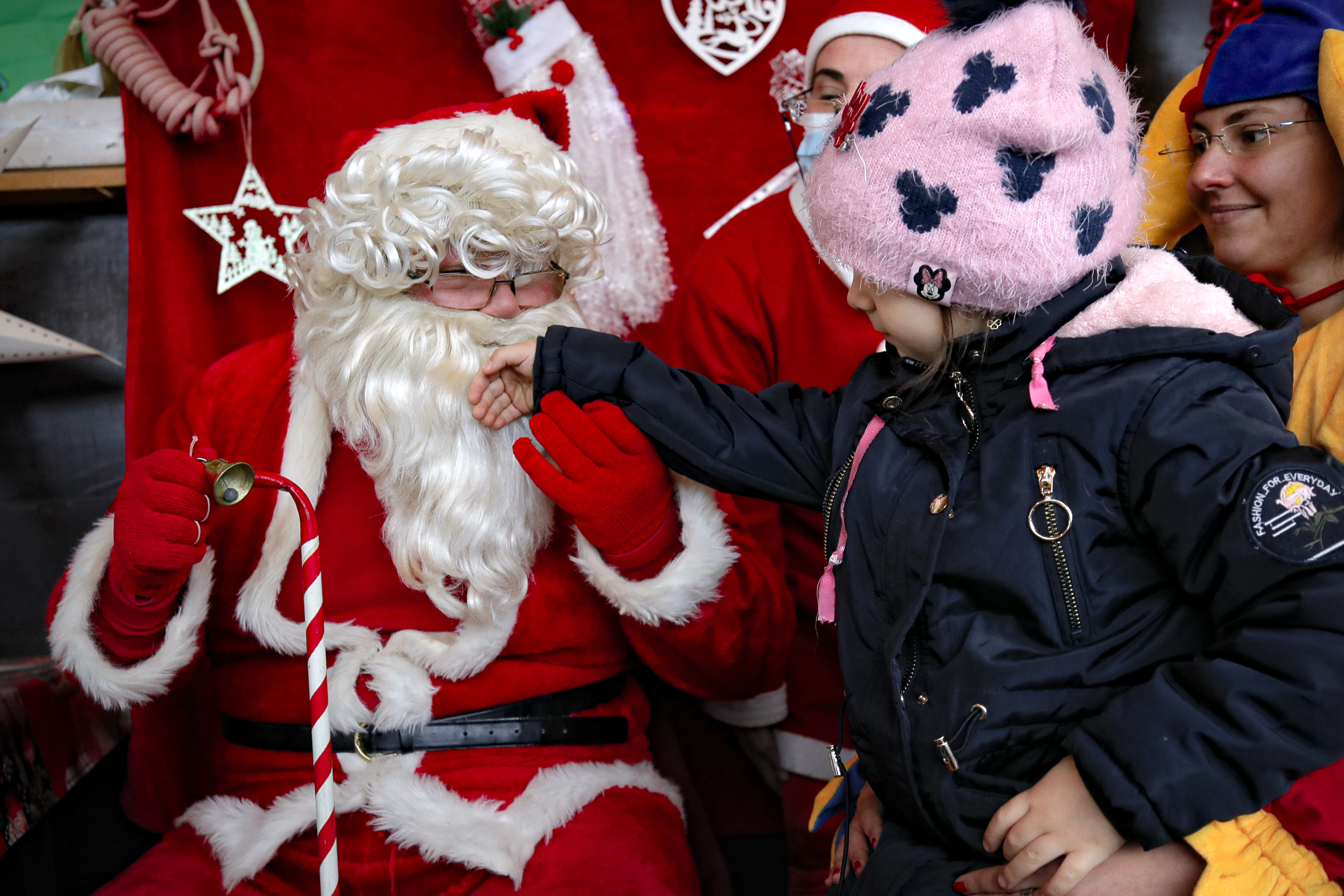 Virus Outbreak Romania Christmas