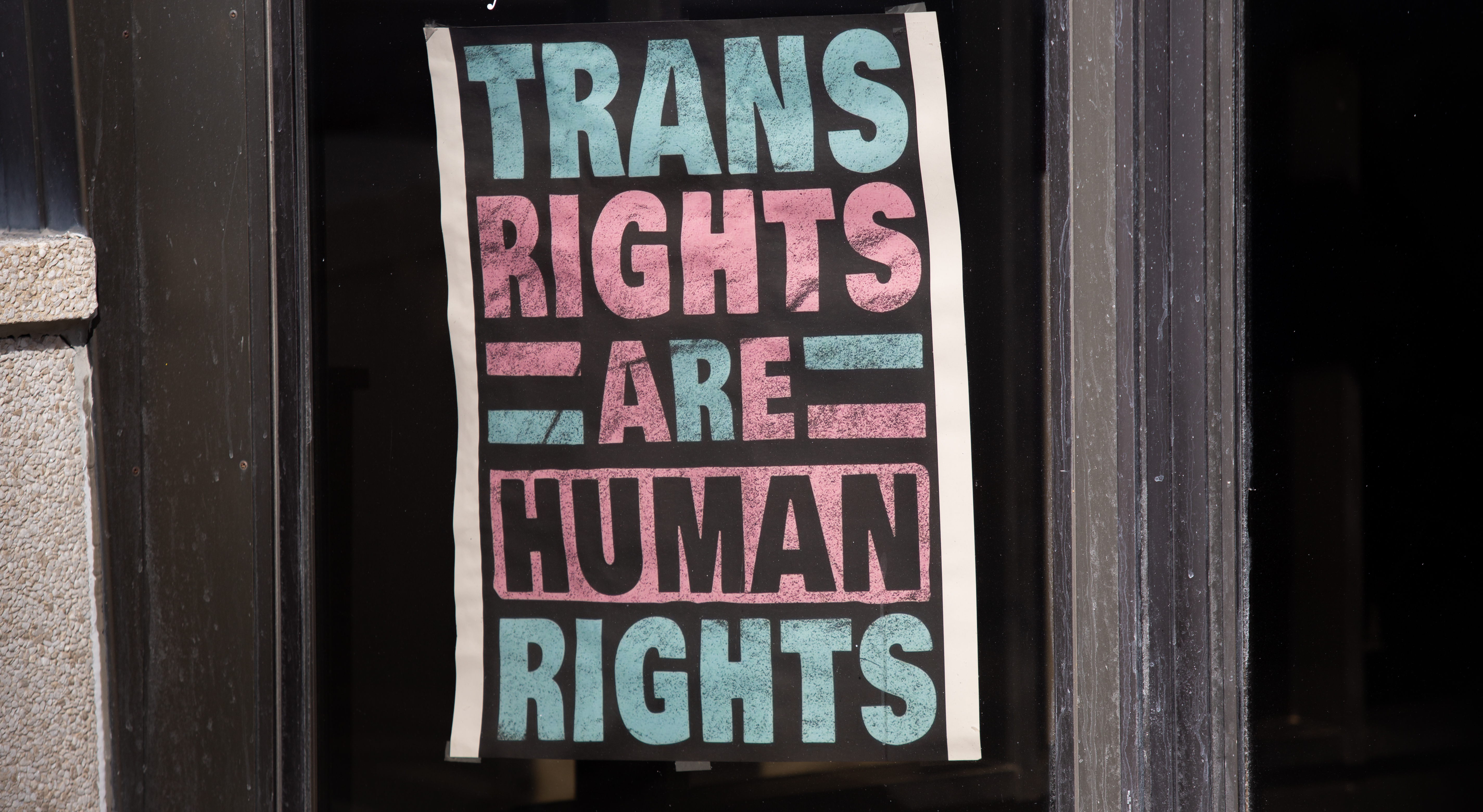 Trans Rights Sign