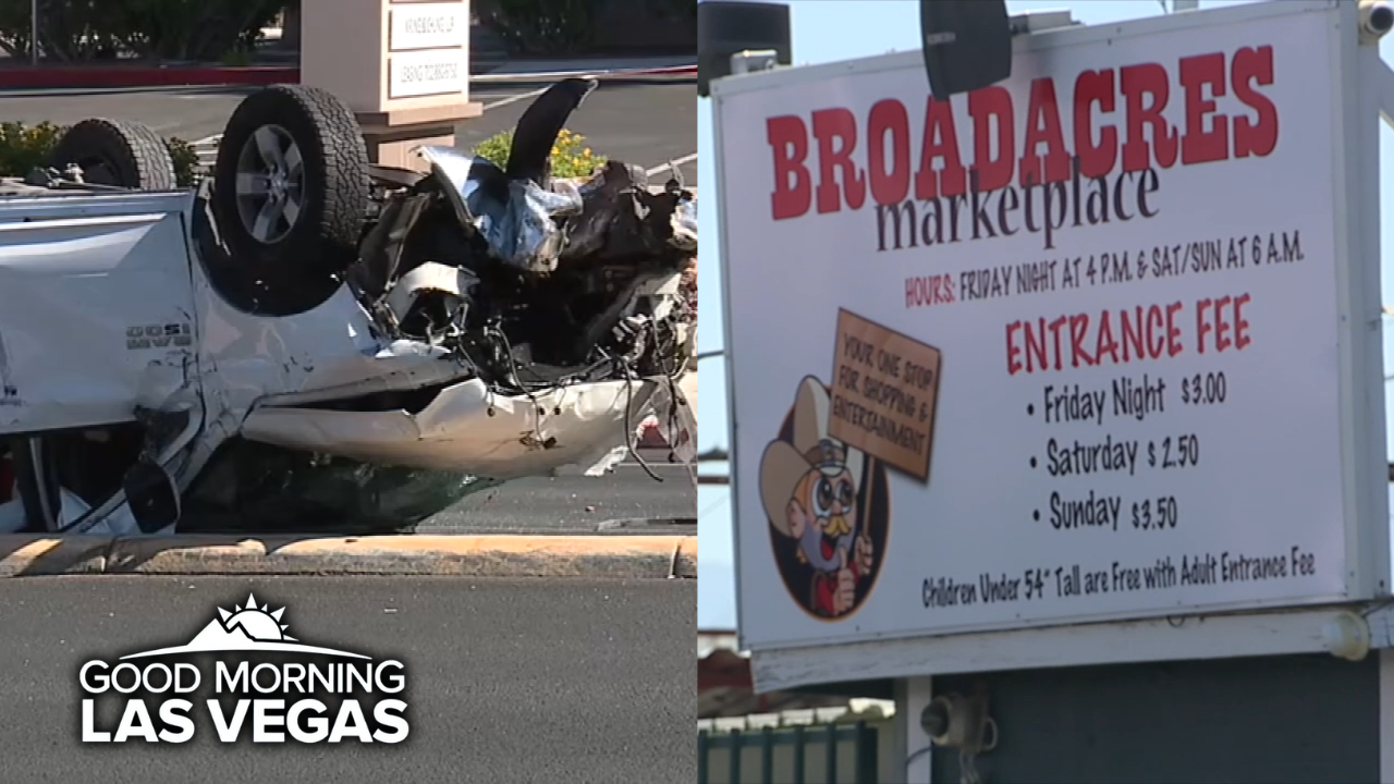 Good Morning, Las Vegas: Some power restored after west valley crash, Broadacres reopens tonight