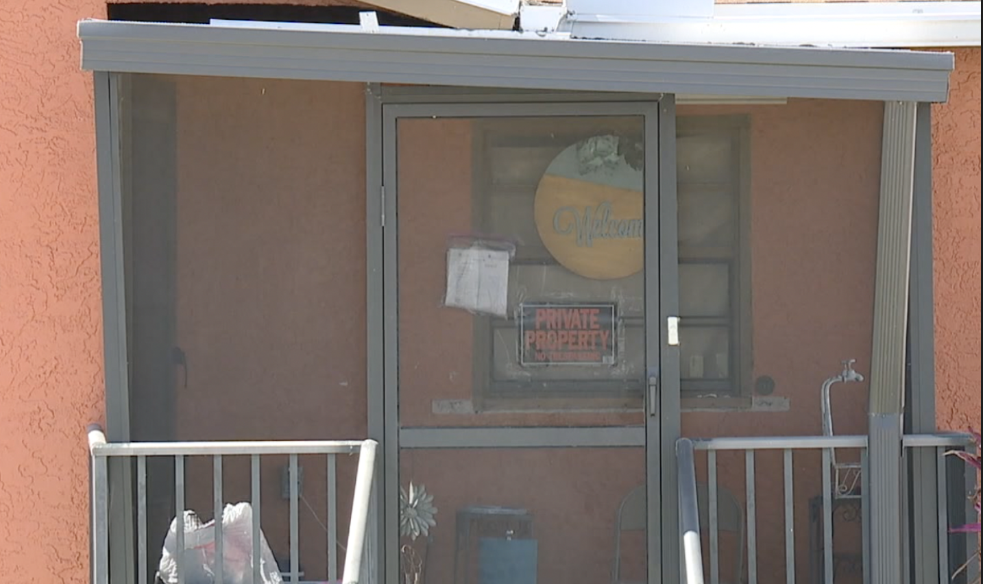 80 year old patiently waiting after approval of new FEMA trailer sites