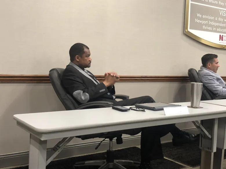 Tony Watts at the meeting on May 15, 2025
