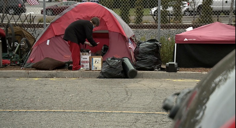 Police clear much of large homeless camp in Oceanside, offer motel vouchers 